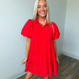 Cherry Bomb Babydoll Dress
