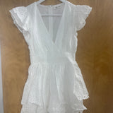 Eyelet Escape Romper