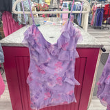Lavender Nights Mini Dress