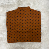 Cocoa Dot Sweater Top