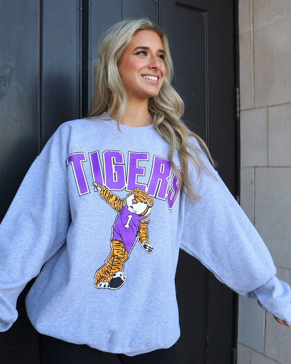Mike the Tiger Distressed Sweatshirt