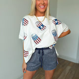 Red White & Brew Tee