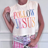 The Walk By Faith Follow Jesus Tee