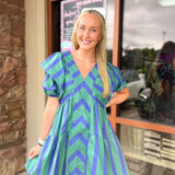 Turning Heads Stripe Dress