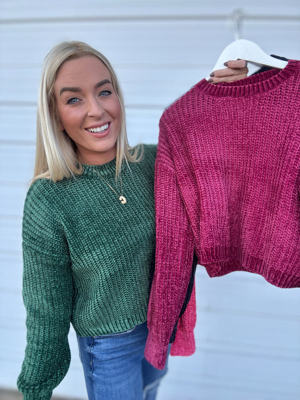 BLACK FRIDAY | Ultra Soft Chenille Sweater