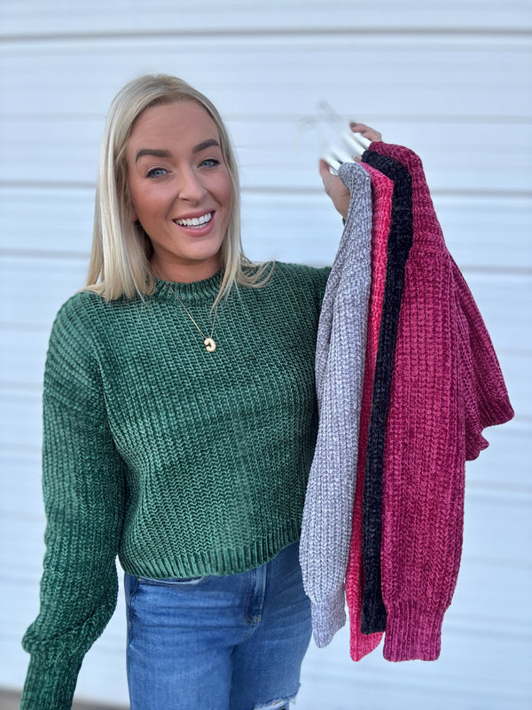 BLACK FRIDAY | Ultra Soft Chenille Sweater