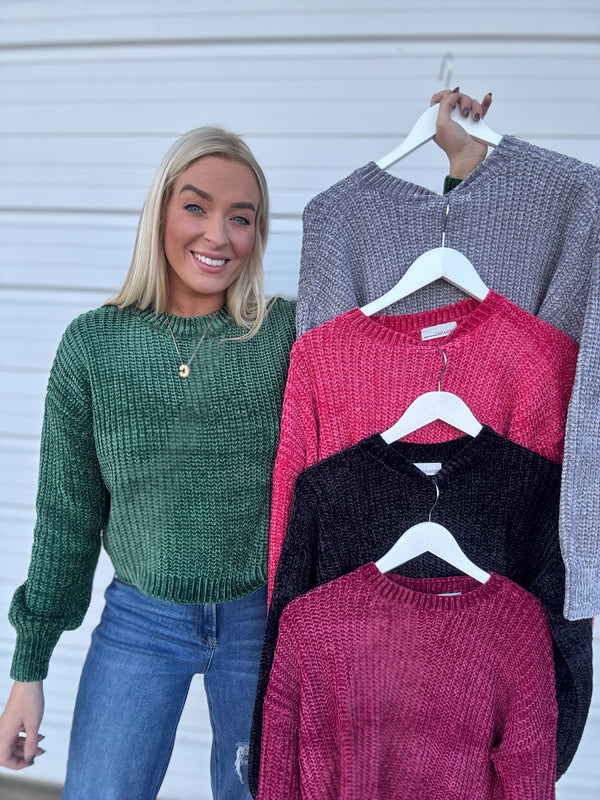 BLACK FRIDAY | Ultra Soft Chenille Sweater