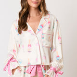 Pop the Bubbly Champagne PJ Set!