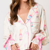 Pop the Bubbly Champagne PJ Set!