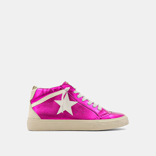 Caught My Eye Fuchsia Pink Sneaker