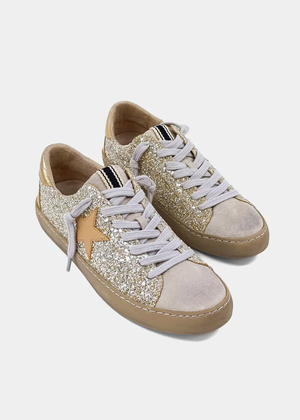 The Paula Sneaker | Sterling Gold | Shu Shop