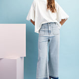 On Trend Straight Leg Denim