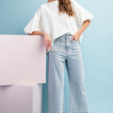 On Trend Straight Leg Denim