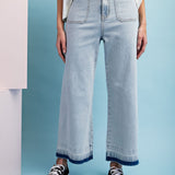 On Trend Straight Leg Denim
