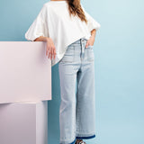 On Trend Straight Leg Denim