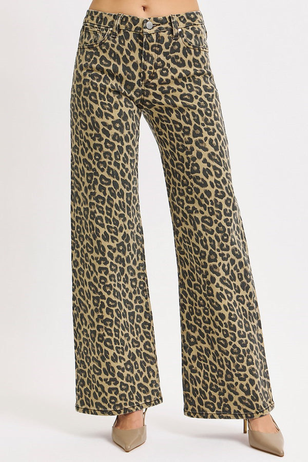 Leopard Risen Denim