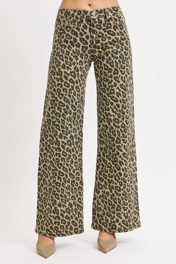 Leopard Risen Denim