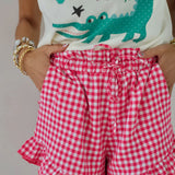 Bubblegum Babe Ruffle Shorts
