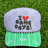 I Love Game Day Hat
