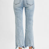 The Bella High Rise Crop Denim