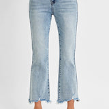 The Bella High Rise Crop Denim