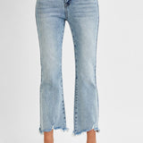 The Bella High Rise Crop Denim