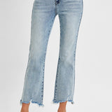The Bella High Rise Crop Denim