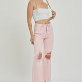 The Dani Denim | Pink Distressed
