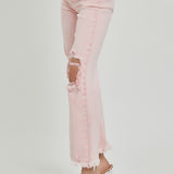 The Dani Denim | Pink Distressed