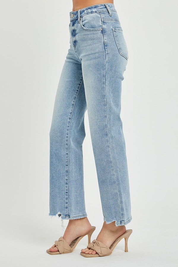 The Savannah Jeans | High Rise Relax Straight