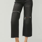 The Dahlia Black Denim