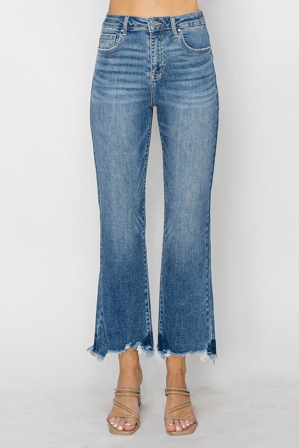 The Eve Denim | High Rise Crop Flare