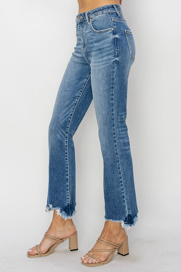 The Eve Denim | High Rise Crop Flare