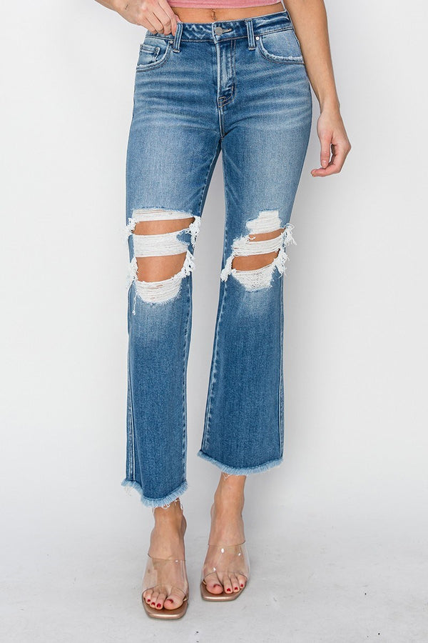 The Sunny Jeans - Ankle Flares