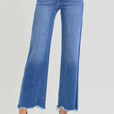 The Caroline Denim | RISEN | High Rise Ankle Straight