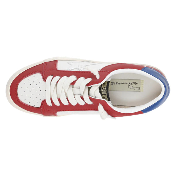 Red and Blue Vintage Havana Sneakers