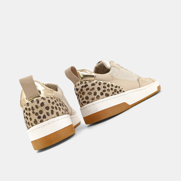 Romi Gold Cheetah Sneakers