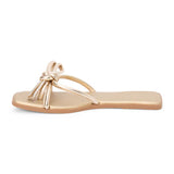 The Ruthie Bow Sandal | Gold