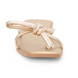 The Ruthie Bow Sandal | Gold
