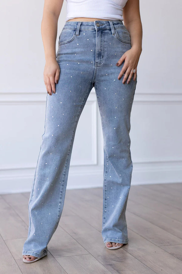 Crystal Studded Jeans