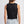 Bow Sleeveless Knit Sweater - Black