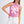 Bow Sleeveless Knit Sweater - Pink