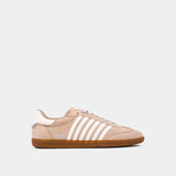 The Stevie Sneaker Beige Suede | SHU SHOP
