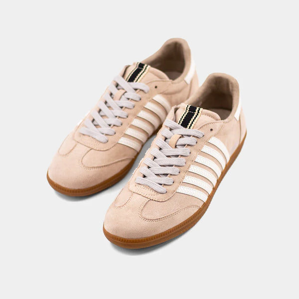 The Stevie Sneaker Beige Suede | SHU SHOP