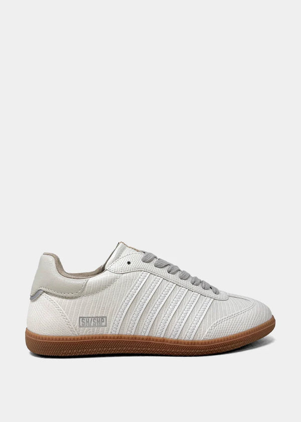 The Stevie Sneaker Bone Lizard | SHU SHOP