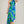 Take Me to the Tropics One Shoulder Dress - Blue and Green - ONLINE ONLY