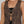 Sleeveless Leopard Print Twill Vest with Bow Detail