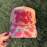 Peach Trucker Hat