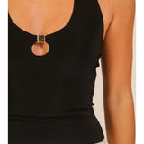 City Lights Cutout Top