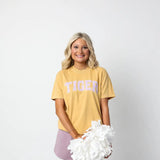 Tiger Block Tee | Mustard